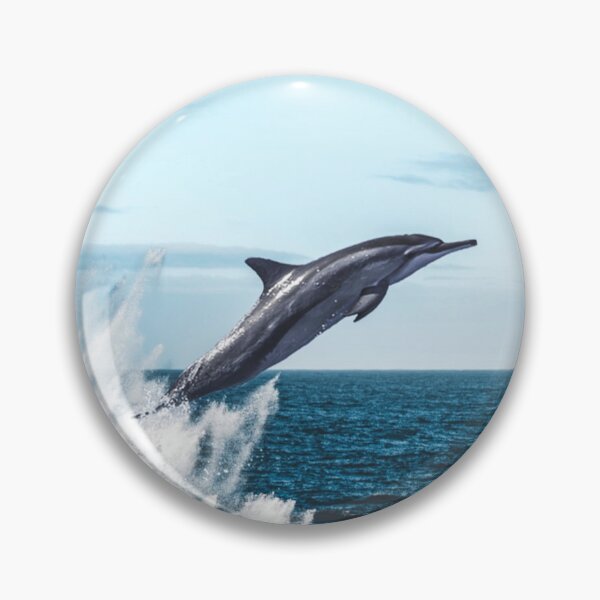 Item preview, Dolphin leaping out of the ocean  designed and sold by mwagie.