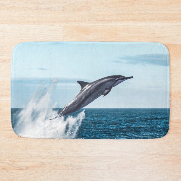 Item preview, Dolphin leaping out of the ocean  designed and sold by mwagie.