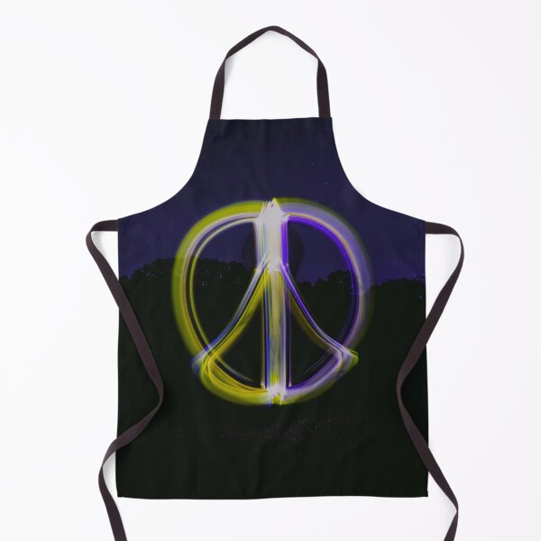 Item preview, Peace Sign Glowing in Night Sky designed and sold by mwagie.