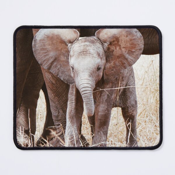 Item preview, Baby Elephant Cute African Elephant with Mom designed and sold by mwagie.