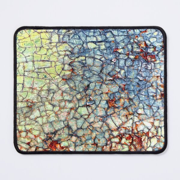 Item preview, Colorful Abstract Paint and Rust Mosaic designed and sold by Anna Lemos.