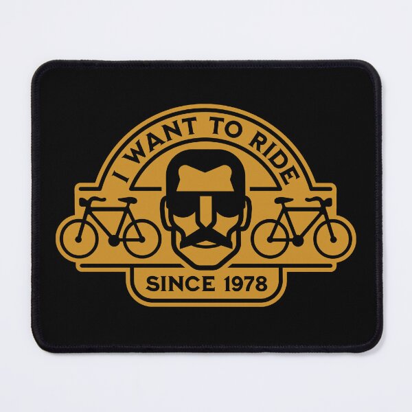 Item preview,  I WANT TO RIDE BLACK YELLOW designed and sold by DAVIDSTORE75.