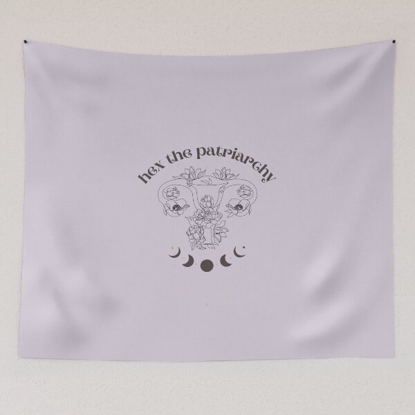 Item preview, hex the patriarchy designed and sold by Banana Latte Designs.