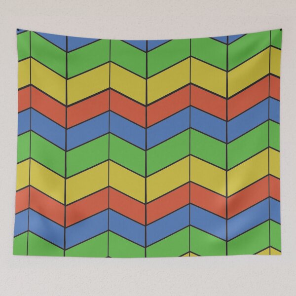 Item preview, Isometric Geometric Shapes Art Design designed and sold by delohill.