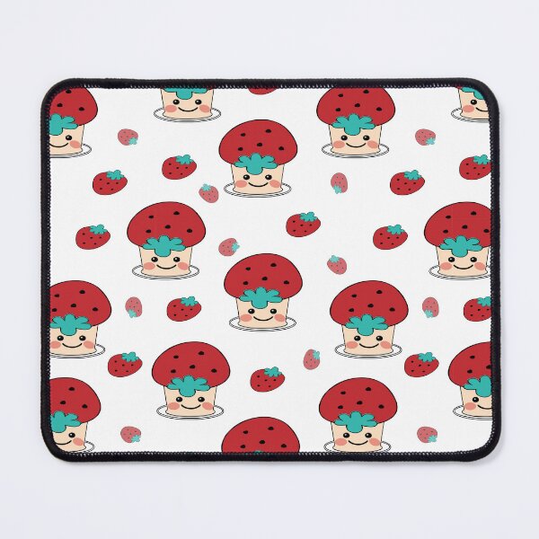 Item preview, Cute strawberry pie seamless pattern ❤ designed and sold by ArtEye1.