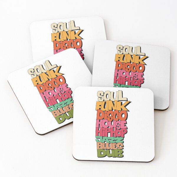 Item preview, Soul Funk Disco House. Funky music genre design. pastel colors. designed and sold by Boogosh.