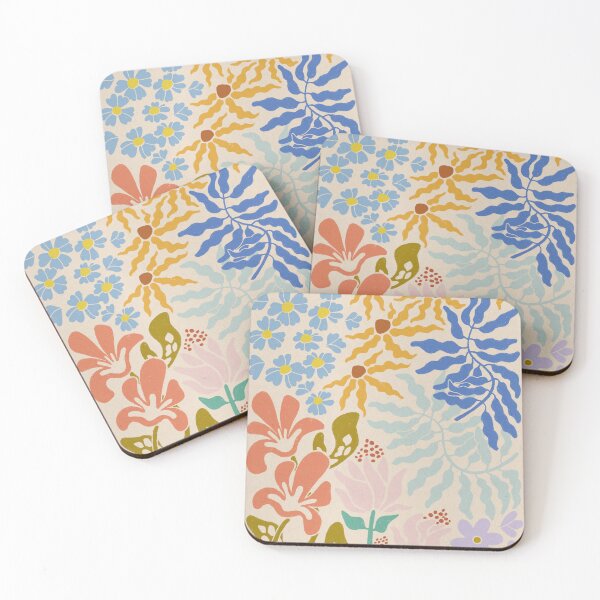 Item preview, Flower Market, Modern Botanical Illustration designed and sold by Alika's  Garden.