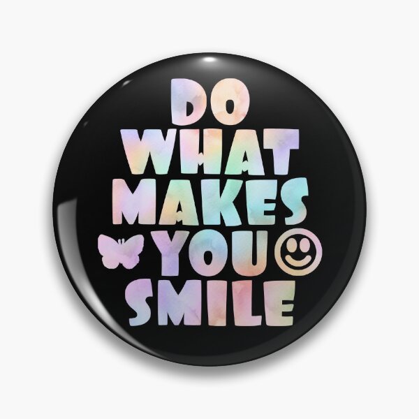 Item preview, Do what makes you smile in pastel colors designed and sold by NerdnGeekshop.