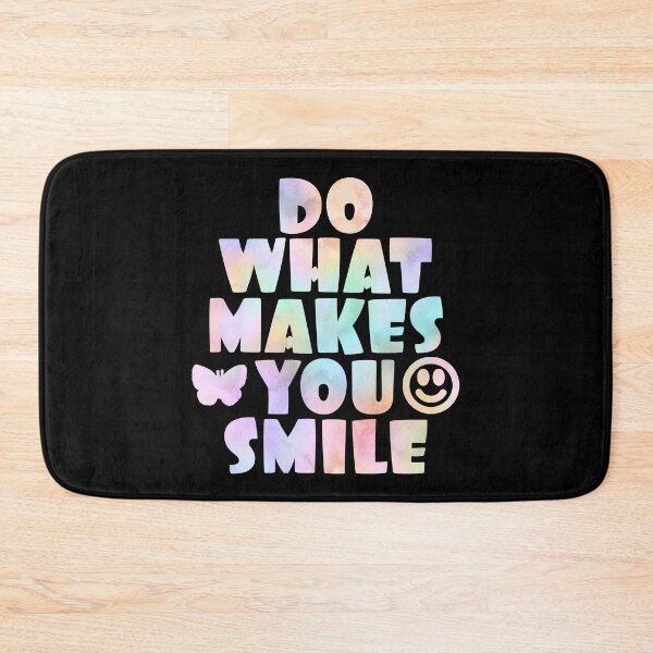 Item preview, Do what makes you smile in pastel colors designed and sold by NerdnGeekshop.