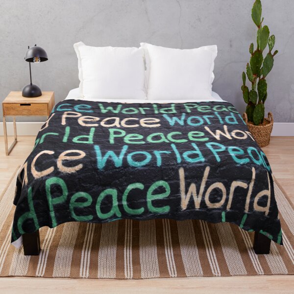 Aperçu de l'œuvre World Peace Colorful Love Peaceful créée et vendue par mwagie.