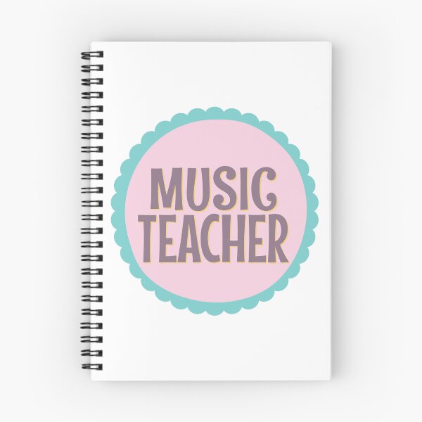 Item preview, Music Teacher pastel designed and sold by Think4Prints.
