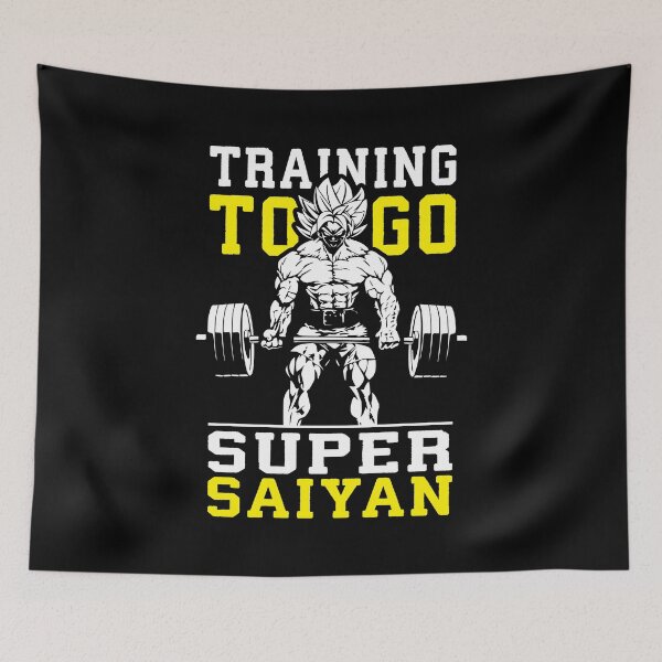 Item preview, Training To Go Super Saiyan - Anime Workout designed and sold by veggieflex.
