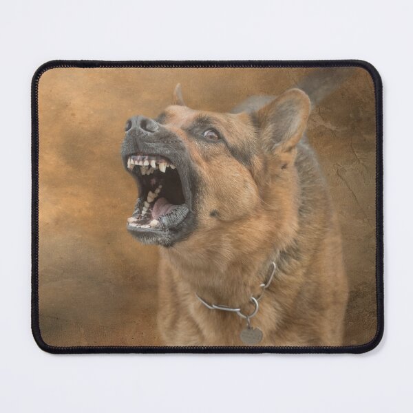 Item preview, Angry German Shepherd designed and sold by Elisabeth Lucas.