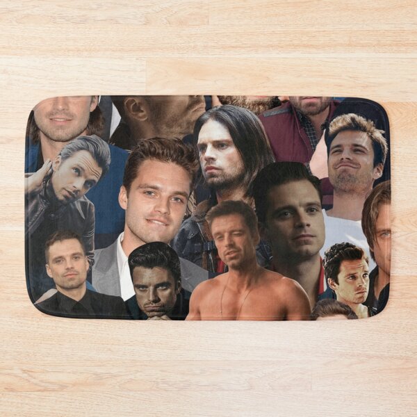 Item preview, Sebastian Stan photo collage Actor Handsome Actor For Fans Womens designed and sold by haxtonilnilesx.