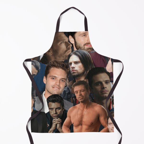 Item preview, Sebastian Stan photo collage Actor Handsome Actor For Fans Womens designed and sold by haxtonilnilesx.