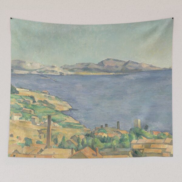 Item preview, The Gulf of Marseilles Seen from L'Estaque by Cezanne designed and sold by Vintage Designs +.