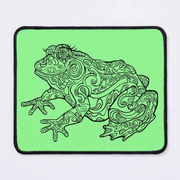 Item preview, Linework Paisley Frog designed and sold by Deborah Camp.
