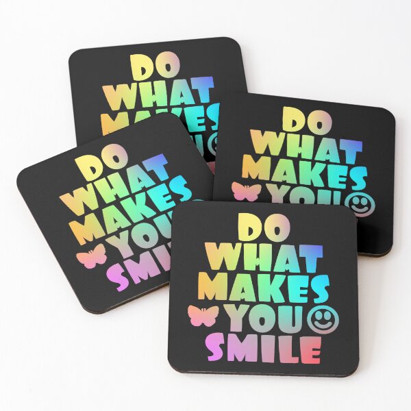 Item preview, Do what makes you smile in vivid colors  designed and sold by NerdnGeekshop.