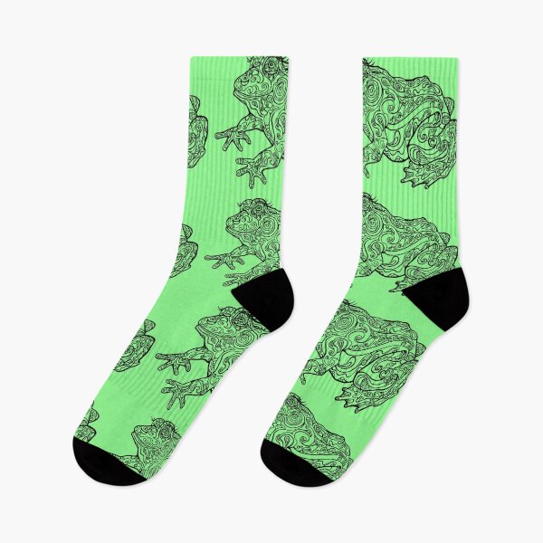 Item preview, Linework Paisley Frog  designed and sold by Deborah Camp.