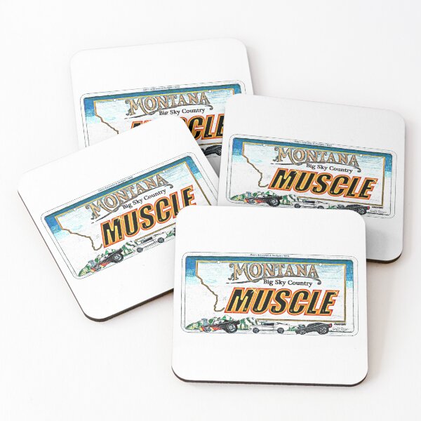 Item preview, Hot Rods // Montana license plate Artwork  designed and sold by Imagin8er.