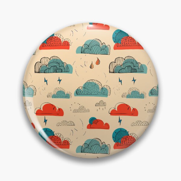 Item preview, Weather Patterns Clouds Navajo-White designed and sold by susycosta.