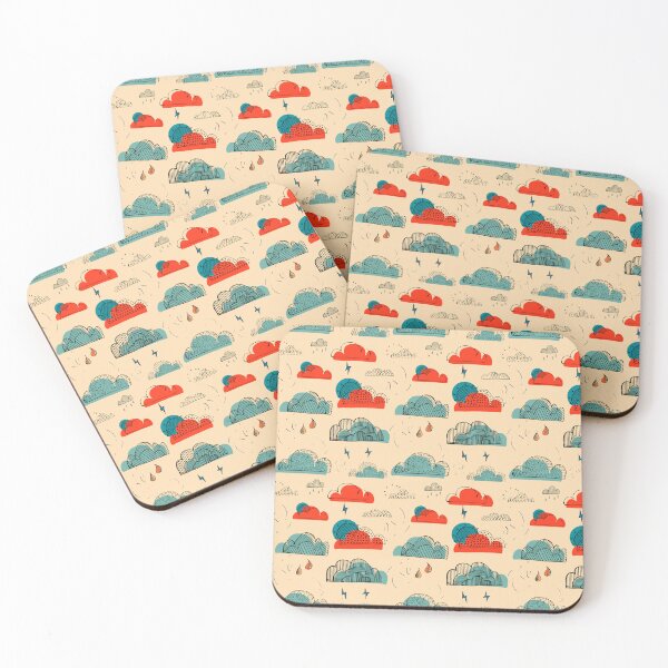 Item preview, Weather Patterns Clouds Navajo-White designed and sold by susycosta.