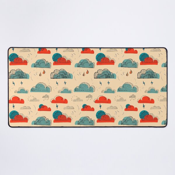 Item preview, Weather Patterns Clouds Navajo-White designed and sold by susycosta.