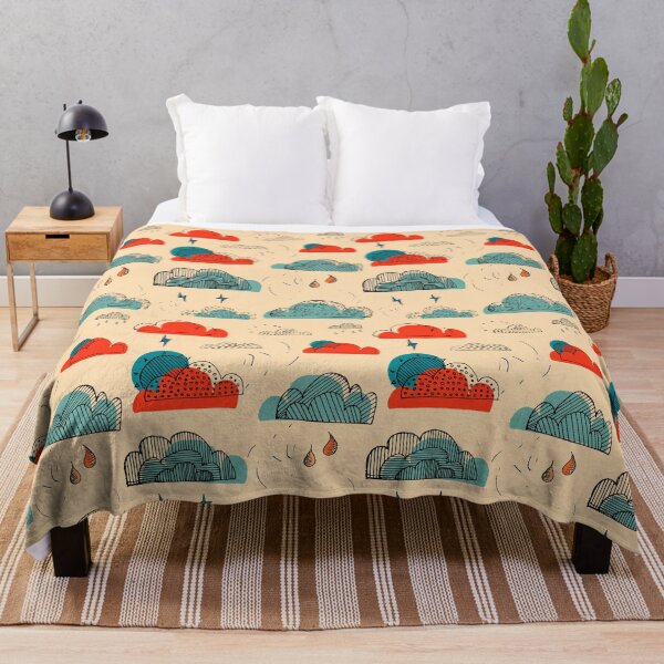 Item preview, Weather Patterns Clouds Navajo-White designed and sold by susycosta.