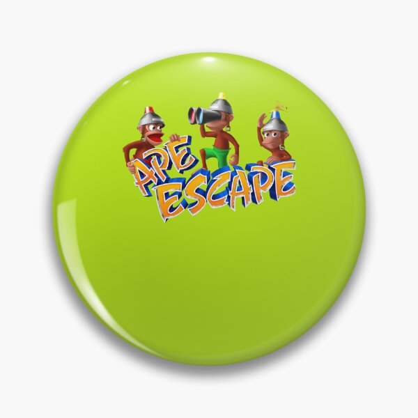 Artikelvorschau, Ape Escape PS1 Playstation-Logo-T-Shirt entworfen und verkauft von DieterWirth.