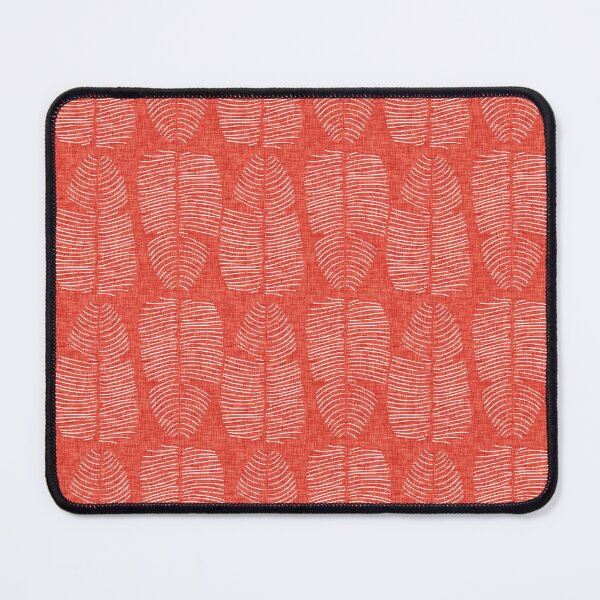 Item preview, Moody Tropical Leaves Firebrick designed and sold by susycosta.