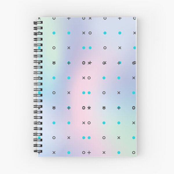 Item preview, pastel blue gradient notebook designed and sold by MIOxo.