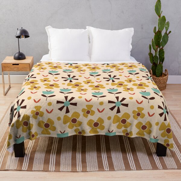 Item preview, groovy flower beige designed and sold by susycosta.