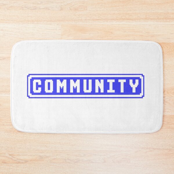 Item preview, 8-bit Community Logo designed and sold by Harlsw.