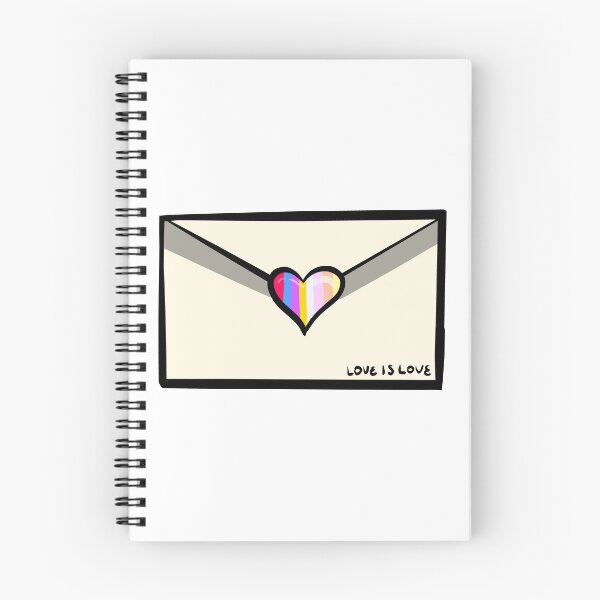 Item preview, Pangender Love Is Love Envelope designed and sold by CJ Vanderbeek.