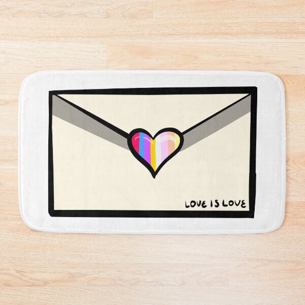 Item preview, Pangender Love Is Love Envelope designed and sold by CJ Vanderbeek.