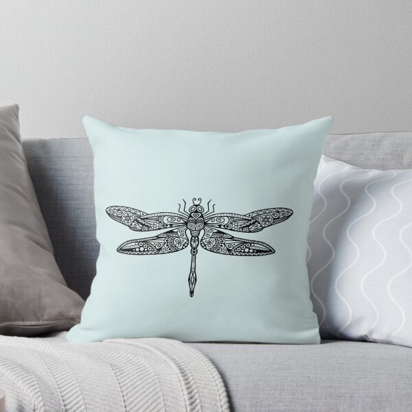 Item preview, Patterned Dragonfly, Mandala Dragonfly, Mint designed and sold by PatternedWorld.