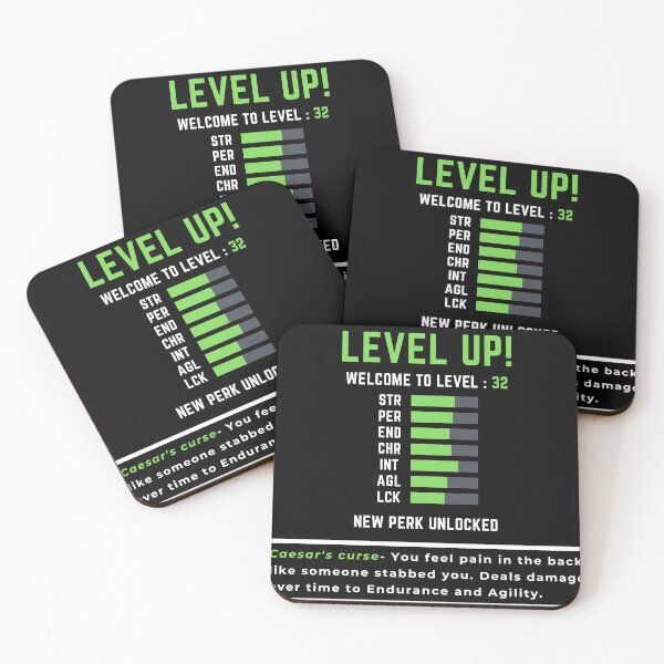 Item preview, Level up! Welcome to Level 32, 32th birthday designed and sold by Tony ⭐⭐⭐⭐⭐.