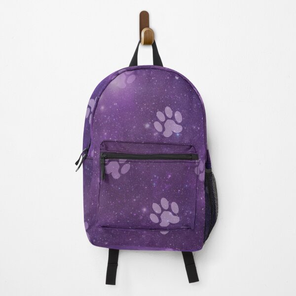Item preview, purple galaxy pattern with dog and cat paw print designed and sold by Beeroclock.