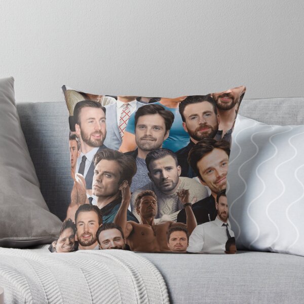 Item preview, sebastian stan and chris evans photo collage designed and sold by haxtonilnilesx.