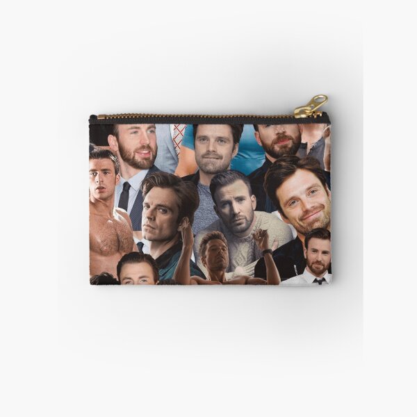 Item preview, sebastian stan and chris evans photo collage designed and sold by haxtonilnilesx.