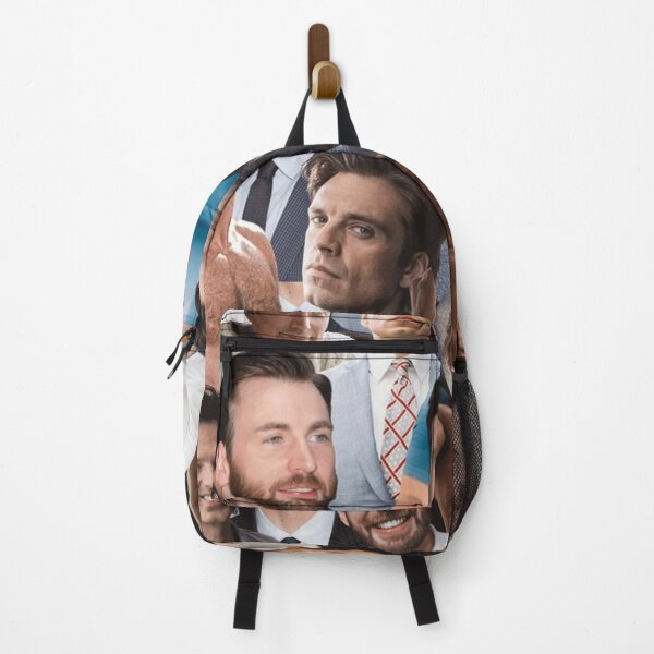 Item preview, sebastian stan and chris evans photo collage designed and sold by haxtonilnilesx.