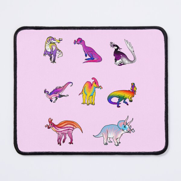 Item preview, Prideosaurs - Pride Month Super Dinosaur Pack designed and sold by saradrawspaleo.