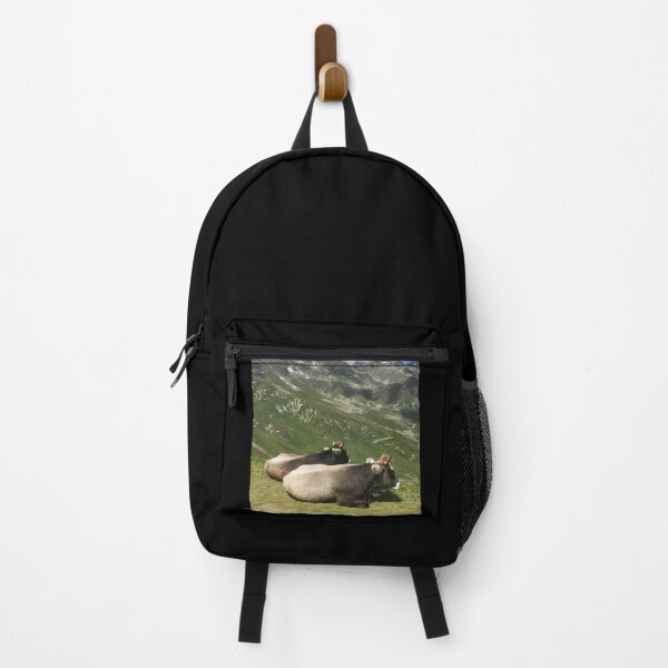 Item preview, Brown Swiss Cattle cows on an Austrian mountain designed and sold by ray-designs-.