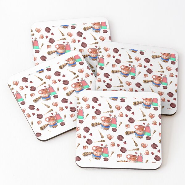 Item preview, Abuela Haciendo Chocolate Pattern designed and sold by Ivan Ramirez.