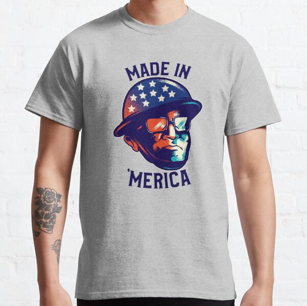 Made in Merica| Gift for Blue Collar worker Classic T-Shirt