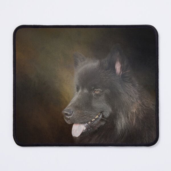 Item preview, Black Eurasier Dog Two designed and sold by Elisabeth Lucas.