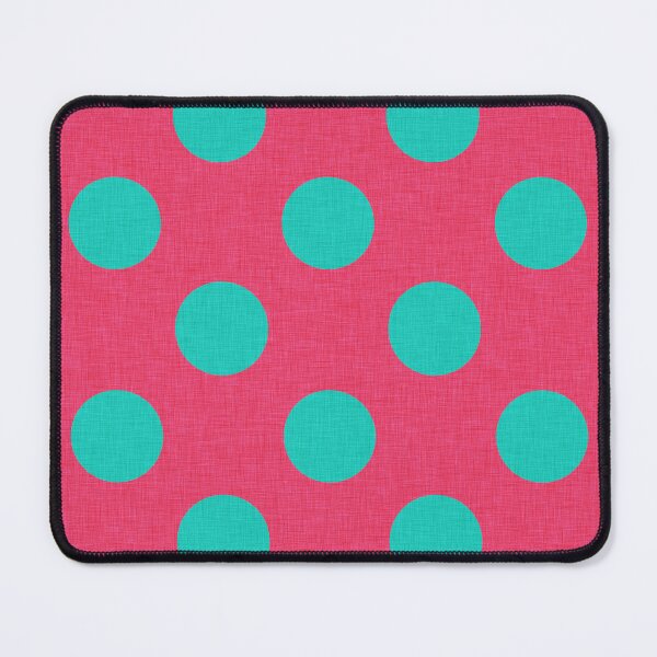 Item preview, Aqua on Watermelon Red | Big Dots | Cherie's Art designed and sold by CheriesArt.
