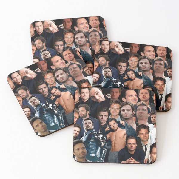 Item preview, Sebastian Stan Collage Photos designed and sold by haxtonilnilesx.