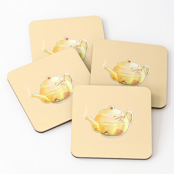 Item preview, autumn tea pot aesthetic designed and sold by chrolloswag.