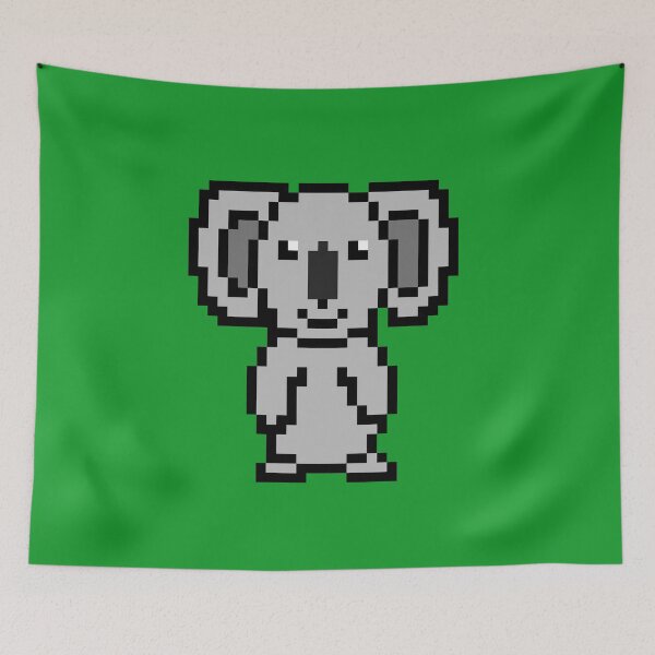 Item preview, Koalafied Pixel Art Koala Cute designed and sold by therkmr.